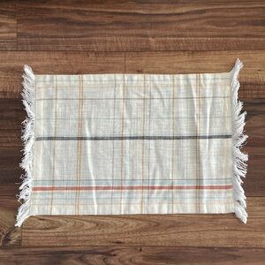 Farmhouse Plaid Cotton Placemats